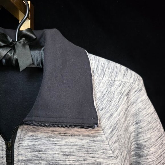 Lululemon Snuggle Up Jacket Heathered Space Dyed Black Slub 6 - Picture 3 of 10